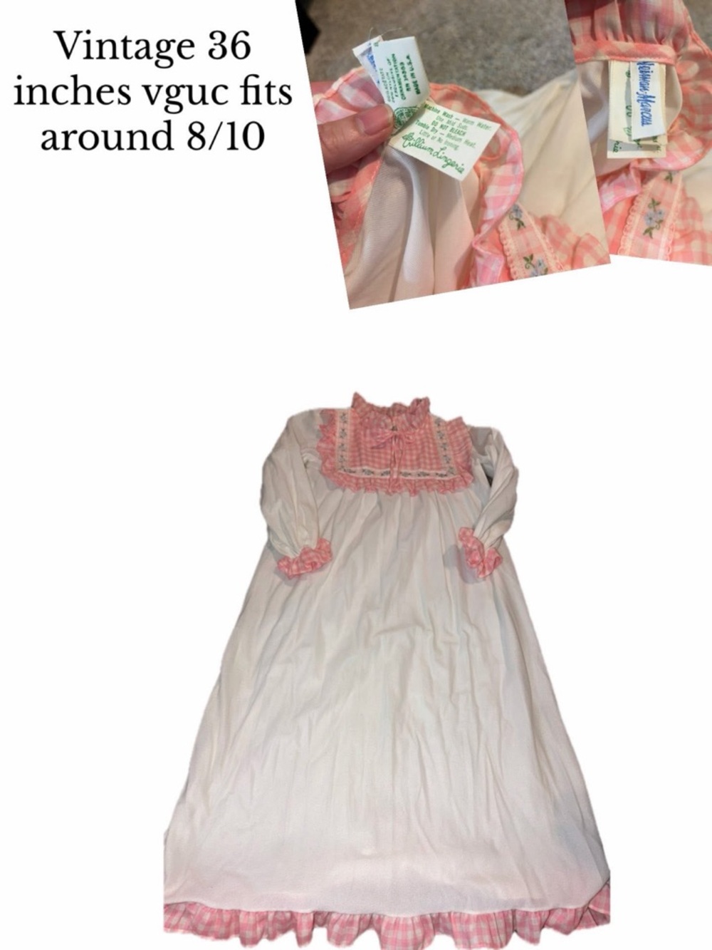 Vintage Neiman Marcus girls nightgown